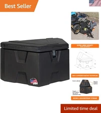 High-Density Poly Trailer Tongue Cargo Box - Built for Security and Organization