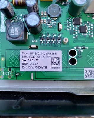 HISENSE BI62212ABUK OFEN DIGITAL PCB TIMER TOUCH DISPLAY STEUERGERÄT 