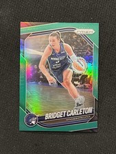 BRIDGET CARLETON 2025 Panini Prizm WNBA GREEN Holo MINNESOTA LYNX #88 FIRE 🔥🔥