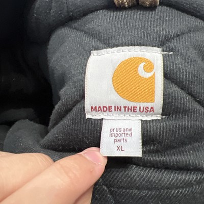 Carhartt Jacket Brown J140-205 Sz Xl Made In USA Insulated | eBay