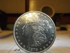 1878 8tf MORGAN RARE MISTAKE AT THE MINT BU COLLECTOR VAM 14