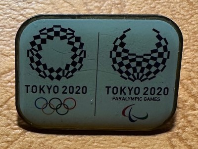 Tokyo 2020 Olympics Official Sponsor Pin Badge Asahi Gold Sponsor Rare Japan