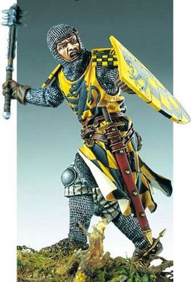 Pegaso Models #75011 European Knight 13th Century Figure Kit