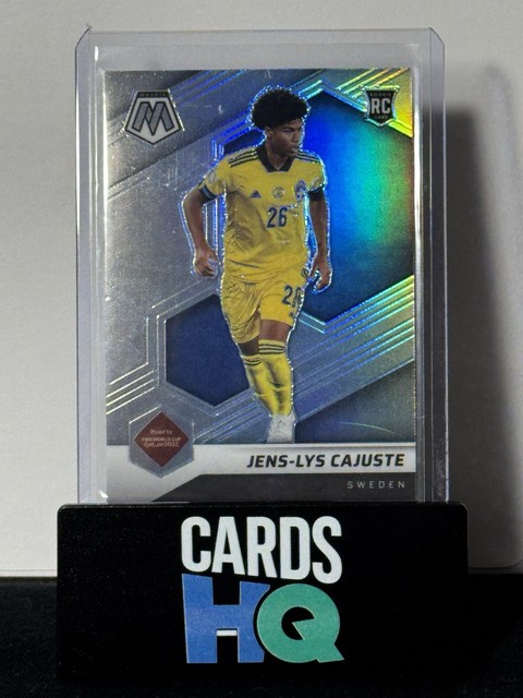 2021-22 Mosaic Road to World Cup FIFA Jens-Lys Cajuste Silver Sweden #91 Rookie
