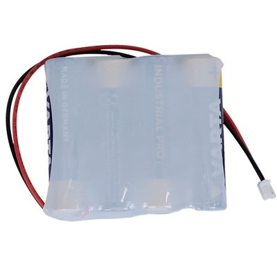 Batteriepack 6V 2000mAh Alkaline F4x1 mit 15cm Kabel und JST PHR-2