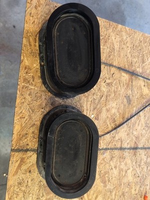 1965 Buick Skylark Kick Panel Fresh Air Vents With Cables