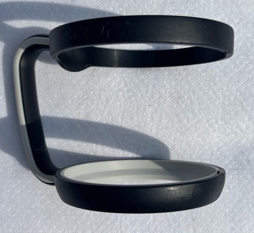 Tervis Doppelring Griff Halter für isolierte 24 Unzen Becher Reise Tasse schwarz