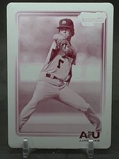 CODY BUCKEL 2010 BOWMAN CHROME 18U USA BASEBALL PRINTING PLATES MAGENTA 1/1 QQ