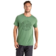 Craghoppers Lucent II Mens Short Sleeve T-Shirt Casual Comfort Relaxed Fit Green
