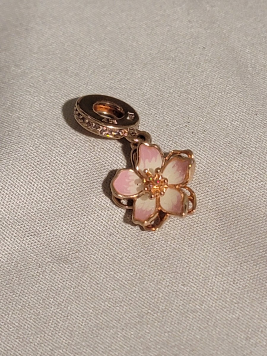 Pandora Cherry Blossom Dangle Charm | eBay