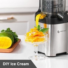 Cold Press Juicer, 5.4" Juicer Machines with Large Feed Chute for Whole Fruit...