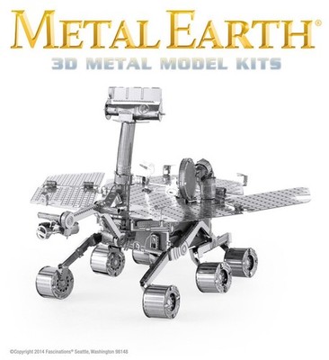 Fascinations Metal Earth Mars Rover NASA Spacecraft 3D Model MMS077