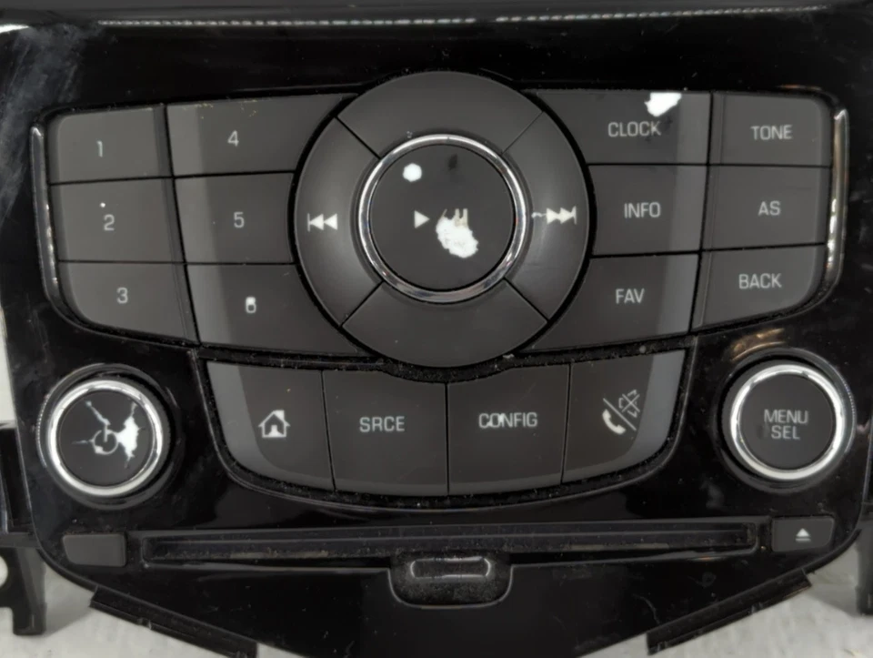 2014 Chevrolet Cruze Ac Heater Climate Control 95166368 CZ97L - Image 4 of 4