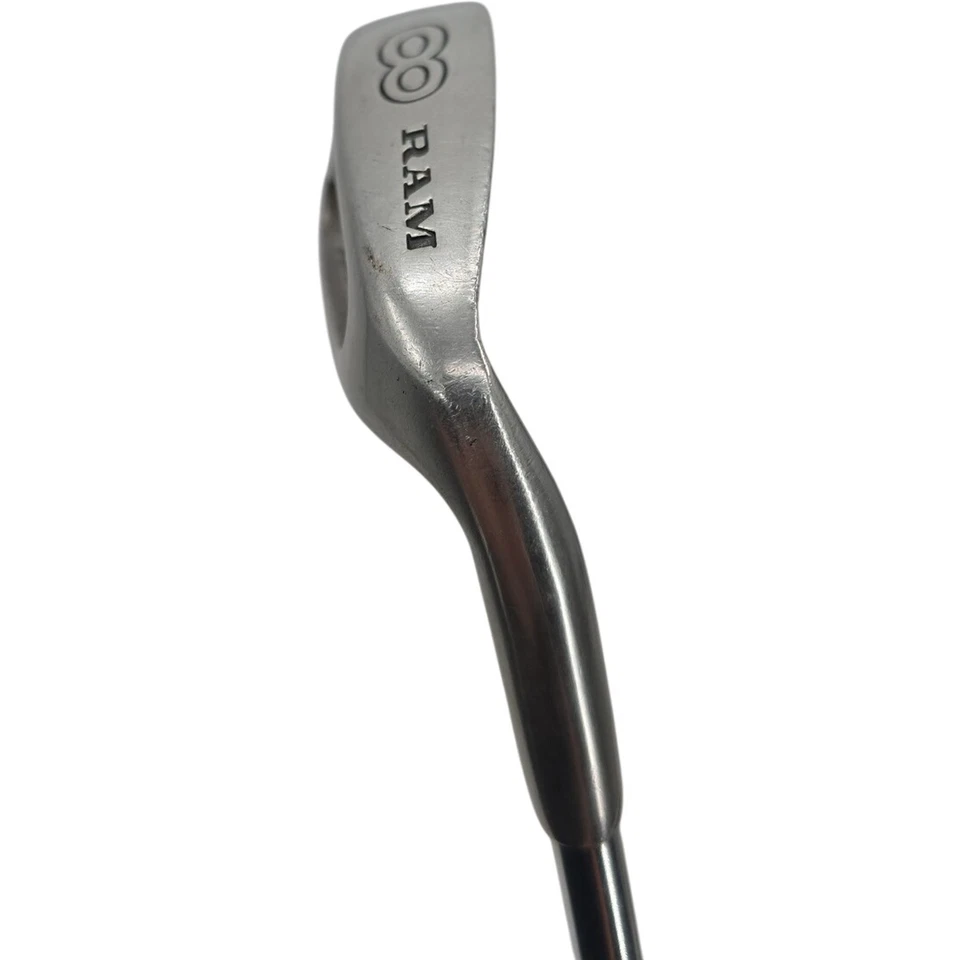 Club de golf Ram Senator Eight de hierro diestro para hombre con eje de acero y nuevo agarre Kingrasp 37" Foto 2 de 4