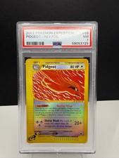 Pokémon Pidgeot TCG Expedition Base Set Reverse Holo Holo Card 59/165 Psa 7 on eBay