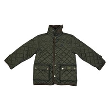 Polo Ralph Lauren Toddler Size 4 Green Quilted Jacket