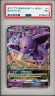 2017 Pokemon Sun & Moon Base Set Espeon GX #61 PSA 9