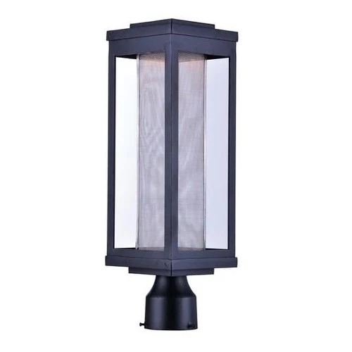 Salon LED 1-Light 1-Light Outdoor Pole/Post Mount in Black - Picture 2 of 2