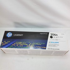Genuine HP 206A Black Laserjet Toner Cartridge W2110A - Brand New