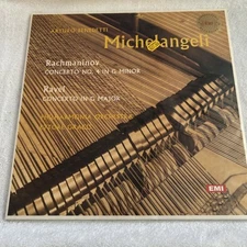 MICHELANGELI Rachmaninov LP Concerto N 4 ASD 255 Stereo Classical Vinyl Record