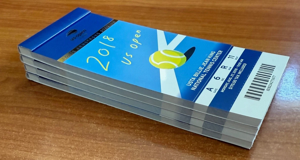 US Open Tennis Fan Tickets for sale | eBay