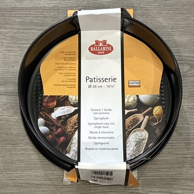 BALLARINI Patisserie Springform Cake Pan Non-Stick Hinge 1 Bottom 10 1/4 