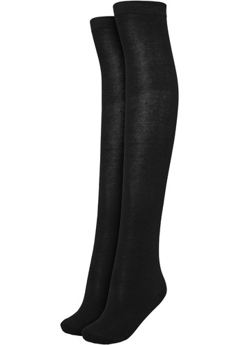 URBAN CLASSICS LADIES OVERKNEE SOCKS 2-Pack Kniestrümpfe Socken Damen College UC - Picture 2 of 49
