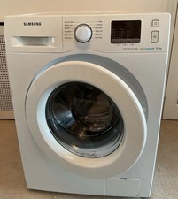 Samsung Ecobubble 8 kg Washing Machine White WF80F5E0W4W VGC