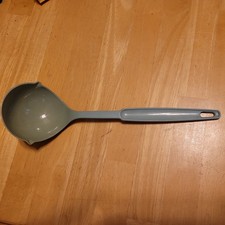 Ecko Vintage Plastic Blue Ladle 11 Inch Made In USA Kitchen Utensil Collectible