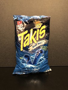 New Barcel Takis Blue Heat Hot Chili Pepper Flavored Tortilla Chips 9 9 Oz Bag Ebay