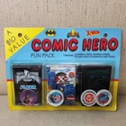 Vintage Fleer Comic Hero Fun Pack Batman X Men Power Rangers