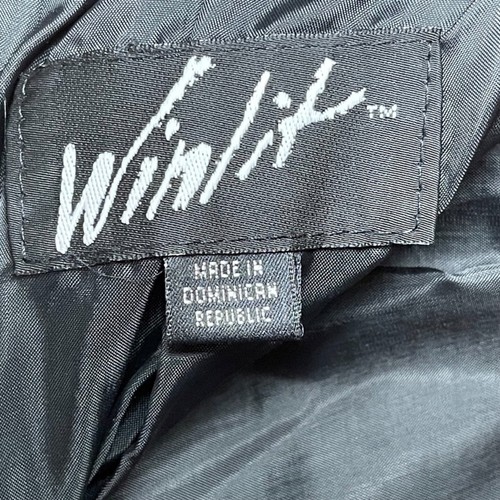 Winlit | Vintage 90s Black Leather Skirt | Size 0 - Picture 3 of 8
