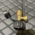 Propane Tank Gauge Adapter with Level Indicator for RV Camper, BBQ Gas Grill