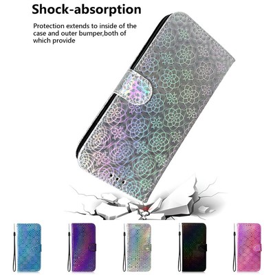 For Motorola G9 G84 G8 G73 G62 G54 G42 Dazzling Color Leather Wallet Phone Case
