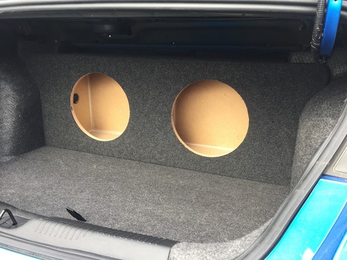 For a 2013+ Dodge Dart - Custom Sub Box 