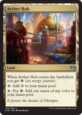 Aether Hub ~ Kaladesh [ EX ] [ Magic MTG ]