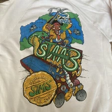Vintage Sims Vision Street Wear Sweatshirt Men’s Large