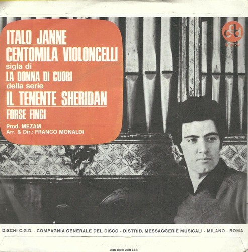 DISCO 45 GIRI ITALO JANNE – CENTOMILA VIOLONCELLI // FORSE FINGI - 第 2/2 張圖片