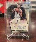 2017-18 PANINI PRIZM AUTOGRAPH KARL-ANTHONY TOWNS AUTO #SG-KT K.A.T WOLVES