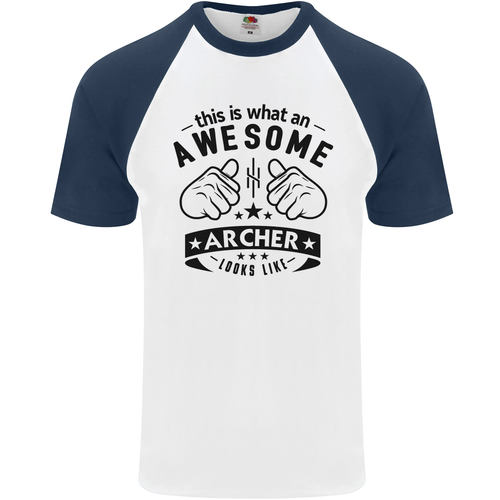 An Awesome Archer Looks Like Archery Mens s/S Baseball T-Shirt - Picture 20 of 50