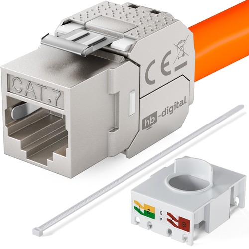 Patchpanel Cat7 Cat 7 RJ45 Desktop Aufputz Panel Verteiler Profi Patchfeld LAN - Afbeelding 5 van 58