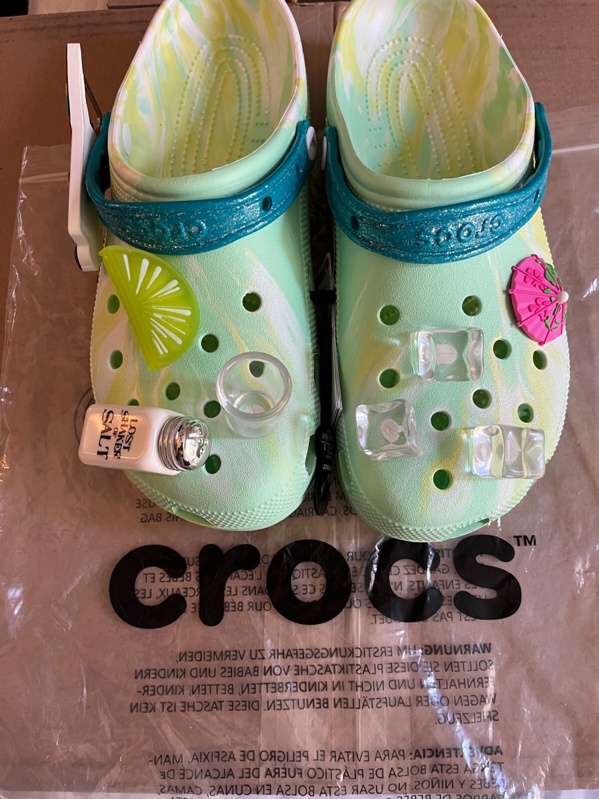 Margaritaville Crocs 2073693U4 Size 10M Limited Edition Brand New