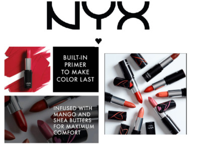 NYX Professional Makeup Shout Loud Lippenstifte verschiedene Farben
