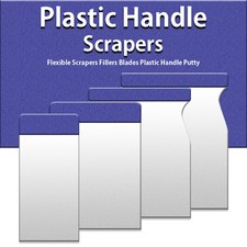 4Pcs Flexible Filling Blade Set Flexible Decorating Putty Scraper Filler DIY