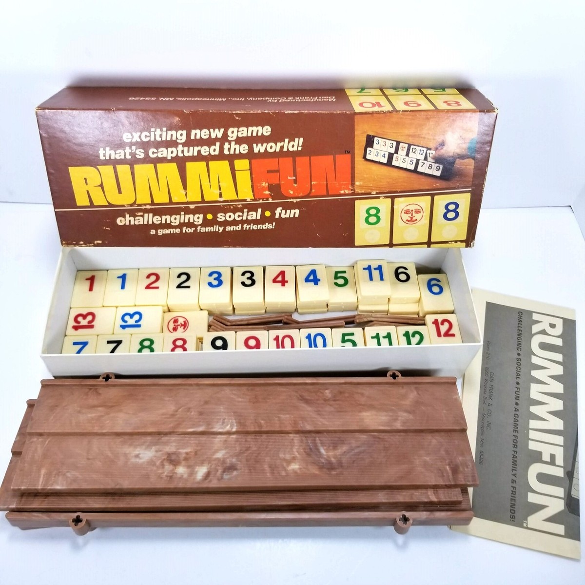 RummiFun - Dan Frank & Company - Complete Vintage Rummikub Style
