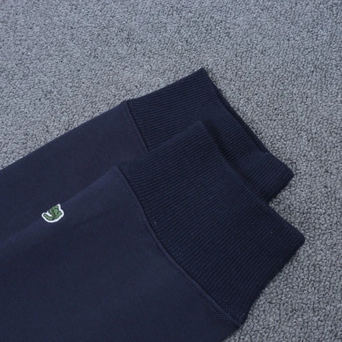 LACOSTE x BEAMS Men’s Oversizd Sweatshirt In Blue - Picture 4 of 10