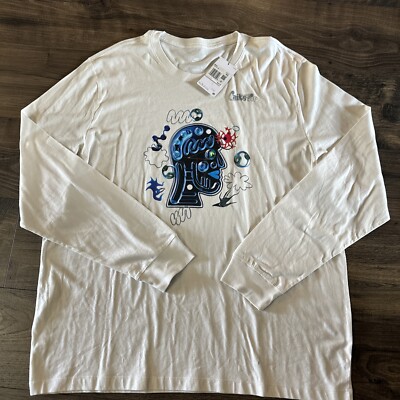 NWT Nike Air Art SPORTSWEAR Men Long Sleeves Tee DZ2838 030 XXL 2XL
