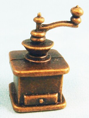Puppenstube kleine Metall Kaffeemühle Maßstab 1:12 Miniatur Küche Tumdee