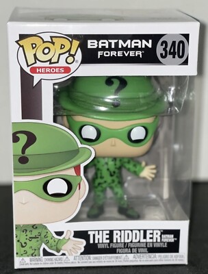 Funko POP! Heroes Batman Forever The RIDDLER #340 Jim Carrey