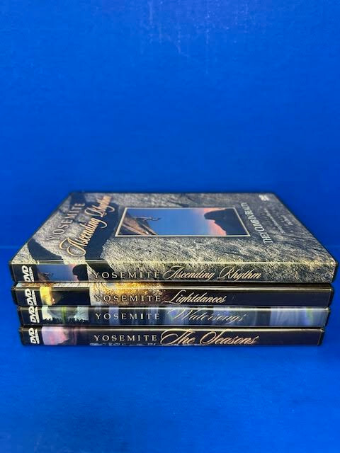 LOT OF 4 YOSEMITE DVDS (ASCENDING RHYTHM,LIGHTDANCES